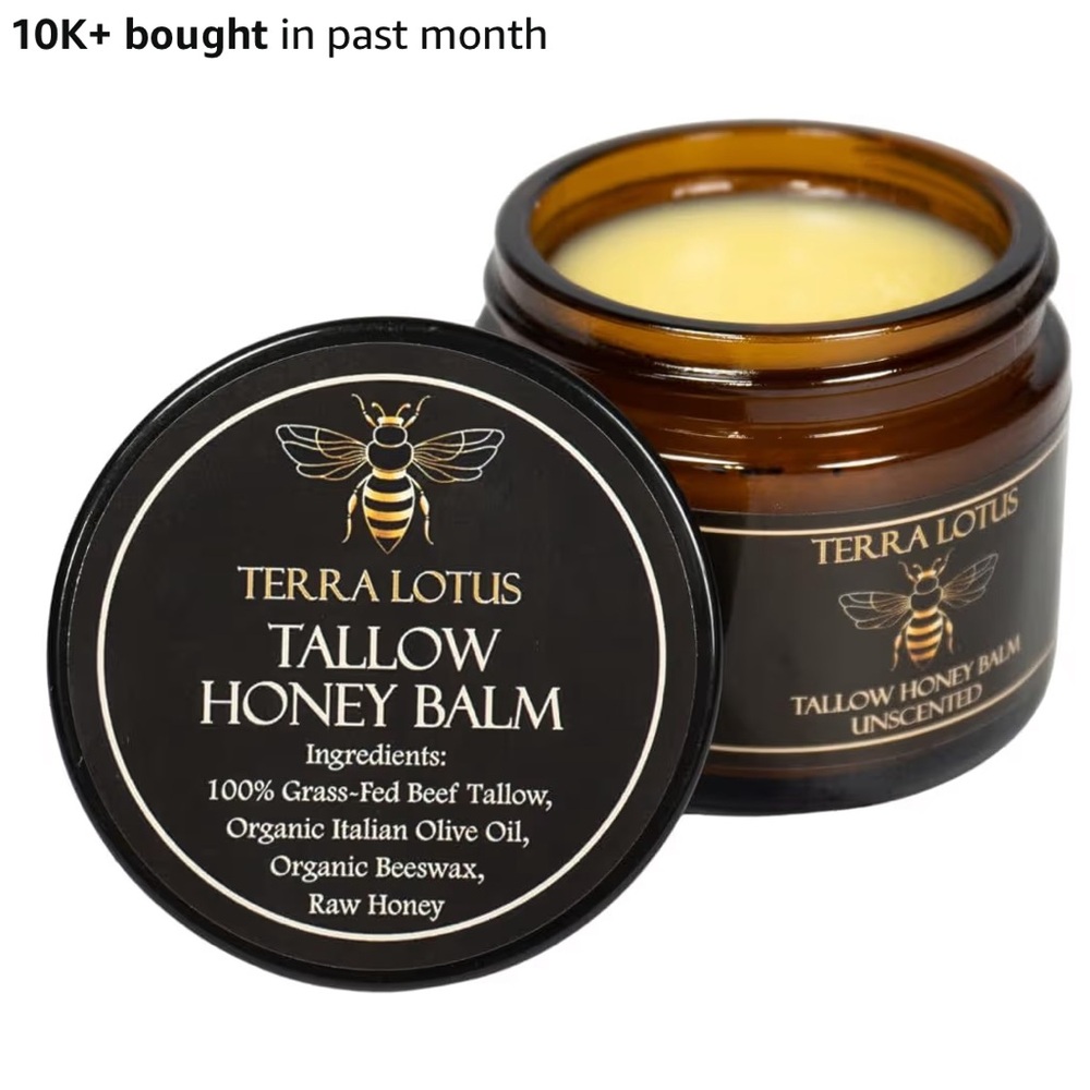 Terra Lotus Organic Tallow Honey Balm